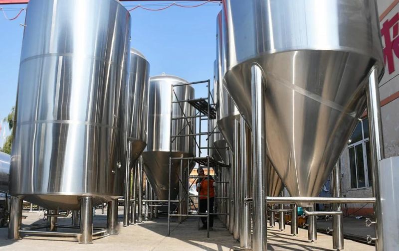 2000L SUS 304 Beer Brewing Equipment Industrial Brewery Turnkey Brewery