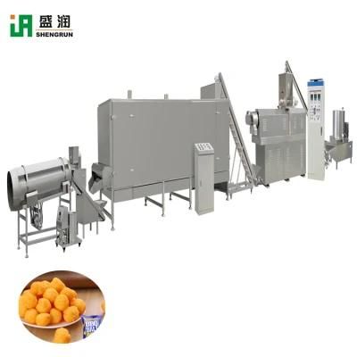 Popular Puffed Snacks Food Machinery Machines Corn Snack Production Line