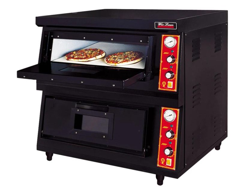 Electric with Stone Stainless Steel Pizza Oven Bakery Equipment