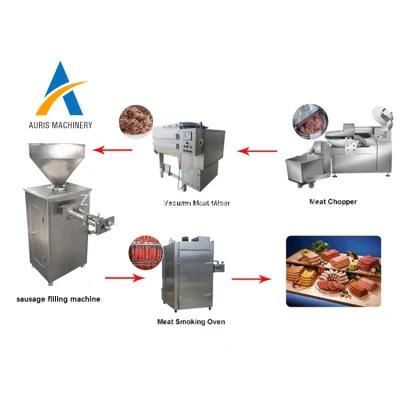 Automatic Pork Beef Fish Meat Sausage Vegetables Sausage Knotting Making Twisting Machine ...