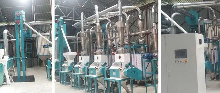Maize Mill Machine for Kenya to Do Ugali with Grade 1 Grade 2 High Quality Flour