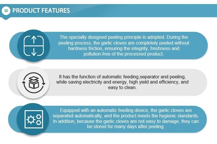 Industrial Continuous Garlic Peeling Machine
