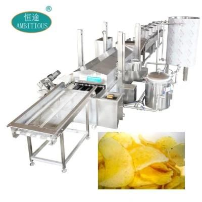 Potato Chips Processing Machine Line Potato Crisp Making Machine