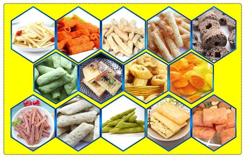High Capacity Low Price Puffed Snack Production Line