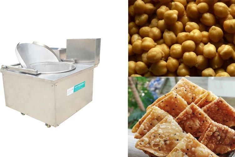 Automatic Snacks Frying Machinery Electric Batch Fryer Machine