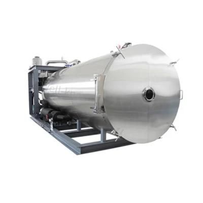 100kg/Batch Industrial Lyophilization Vacuum Freeze Dryer Herbal Medicine