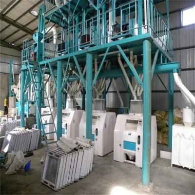 60t Per 24 Hours Super Corn Meal Maize Milling Machine