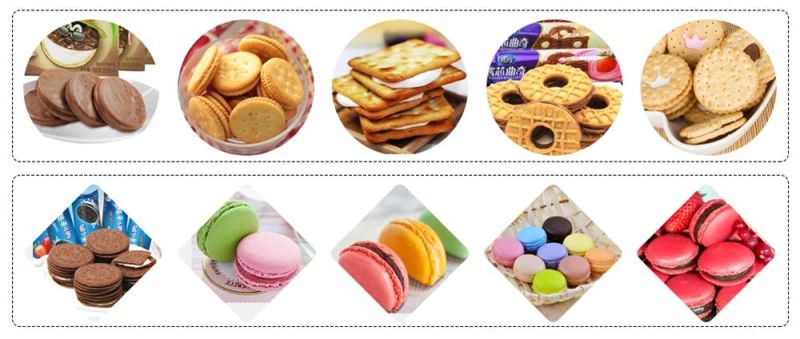 High Capacity Full Automatic Biscuit Making Machine Price Sandwich Making Machine