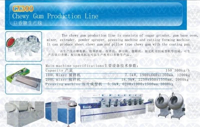 Chewy Gum Making Machine for Sale