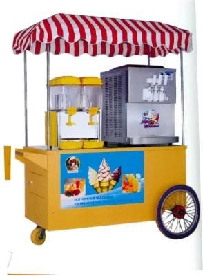 Juice Dispenser+Ice Cream Machine/Combination Mobile Vehicle (QCE-F06)