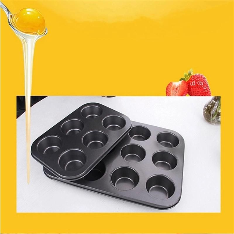 12 Cup Non Stick Mini Muffin Pan / Muffin Cupcake Moulds Cake Baking Mold New