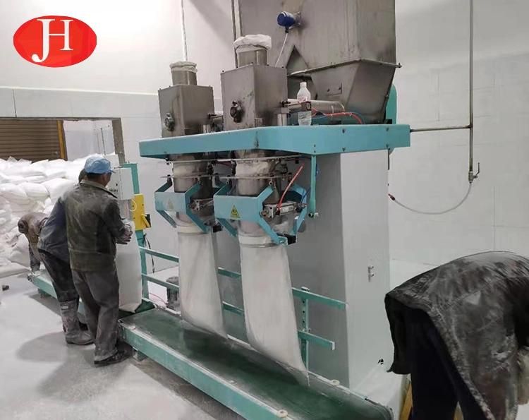 Computer Control Automatic Powder Package Machines Wheat Starch Packaging Making Plant