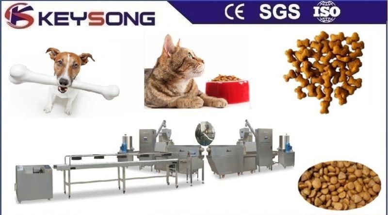 New Dry Type Pet Food Making Snacks Extruder Machine