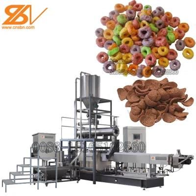 Automatic Automatic Chocapic Cereal Choco Pops Extruder Machine
