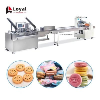 Stainless Steel Biscuit Making Machine Automatic Small Biscuits Plant Biscuits Production ...