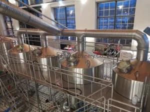 3000L SUS304 Micro Brewery Equipment 30hl Beer Brewing System