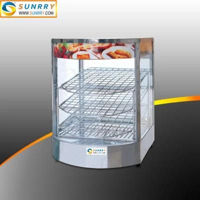 2018 New Design Stainless Steel Hamburger Warmer Showcase Machine