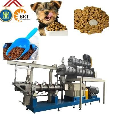 Pet Dog Food Extrusion Machine Extruder Processing Dry Pet Dog Cat Food Pellet Making ...