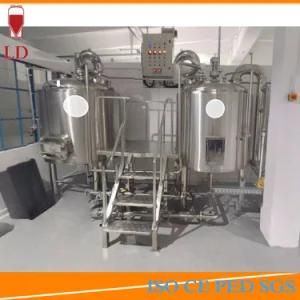 Electric Steam Direct Fire Heating Nano Micro Draft Beer Brewery Manufacturing Brewing ...