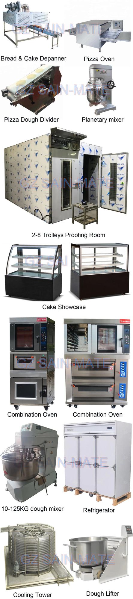 32 Tray Gas Rotary Oven for Bakery in Dubai, Rotary Oven Italy Burner