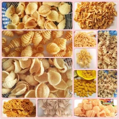 China Potato Pellet Fried Shell Snack Processing Plant