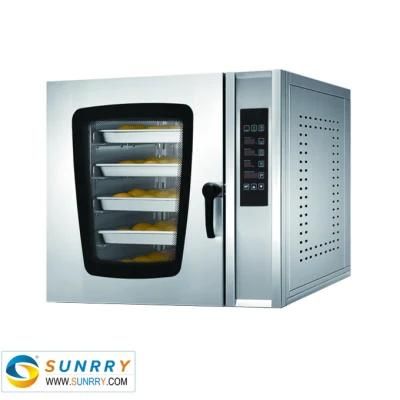 5 Tray Gas Hot Air Convection Oven with Steam Function