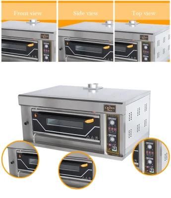 Bakery Equipment Manufacturer Gas Bakery Oven Bread Baking Oven for Sale