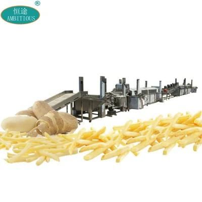 Full Automatic Frozen Potato Chips Production Line