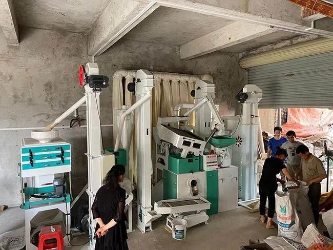 Plant Project for Sale Price Combine Mini Rice Milling Miller Processing Machine