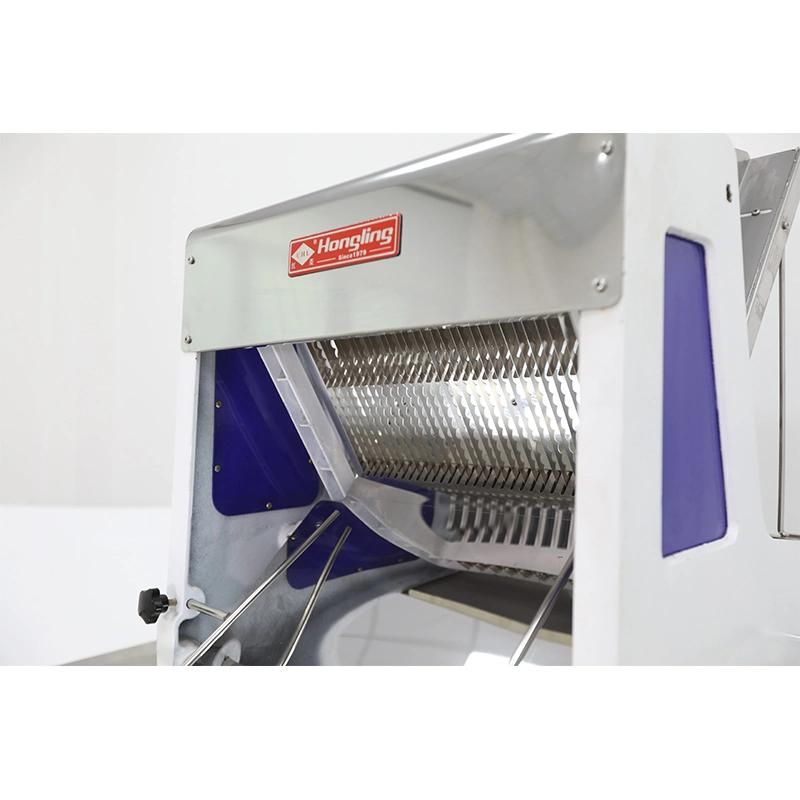 Hot Sale Commercial Bakery Equipment 9mm Stainless Toast Slicer 41 Blades Bread Slicer From Hongling Factory