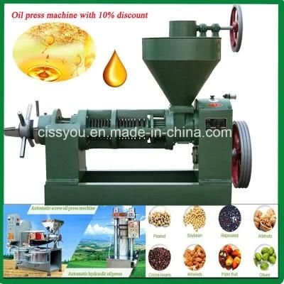 Alomond Peanut Olive Seeds Screw Oil Press Extruder Making Machine