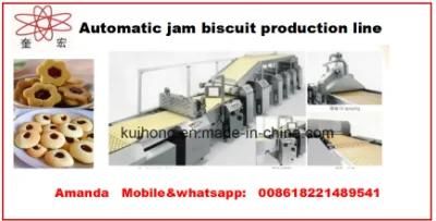 Kh-600 Jam Filled Biscuit Making Machine Manufacturer