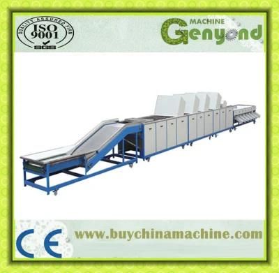 Fruit Washing Waxing Drying and Grading Machine