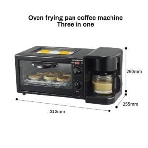 Hot Sales Amazon Ebay Three in One Oven Frying Pan Maker for Breakfast RV Hotel