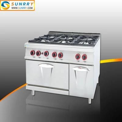 2018 Hot Sale 6-Burner with Gas Oven