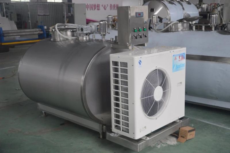 500L Stainless Steel Milk Processing Cooling Tank Storage Tank