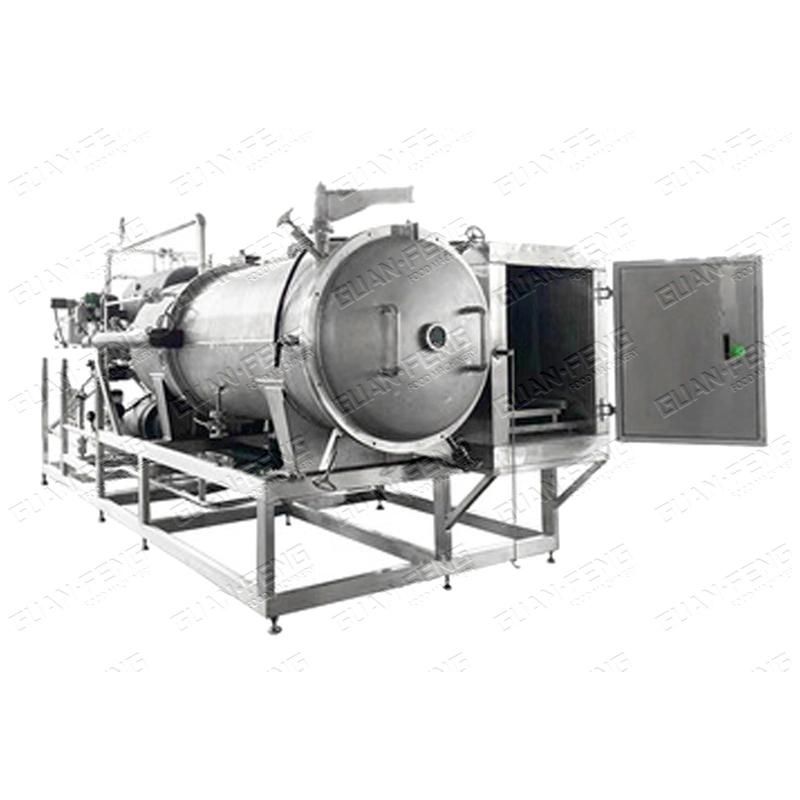 100kg/Batch Fully Stainless Steel Food Food Freeze Dryer Sale