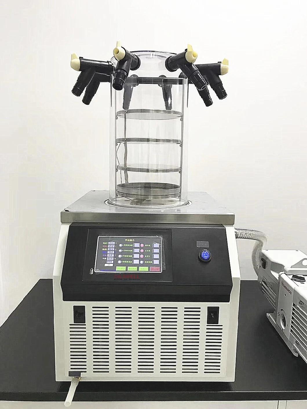 Dw-10n Laboratory Lyophilizer Scientific Lab Freeze Dryer