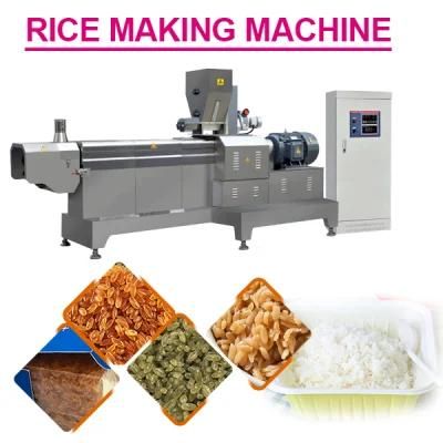 Made in China Factory Fortified Rice Kernel Make Extruder Machine/Fortification Rice ...