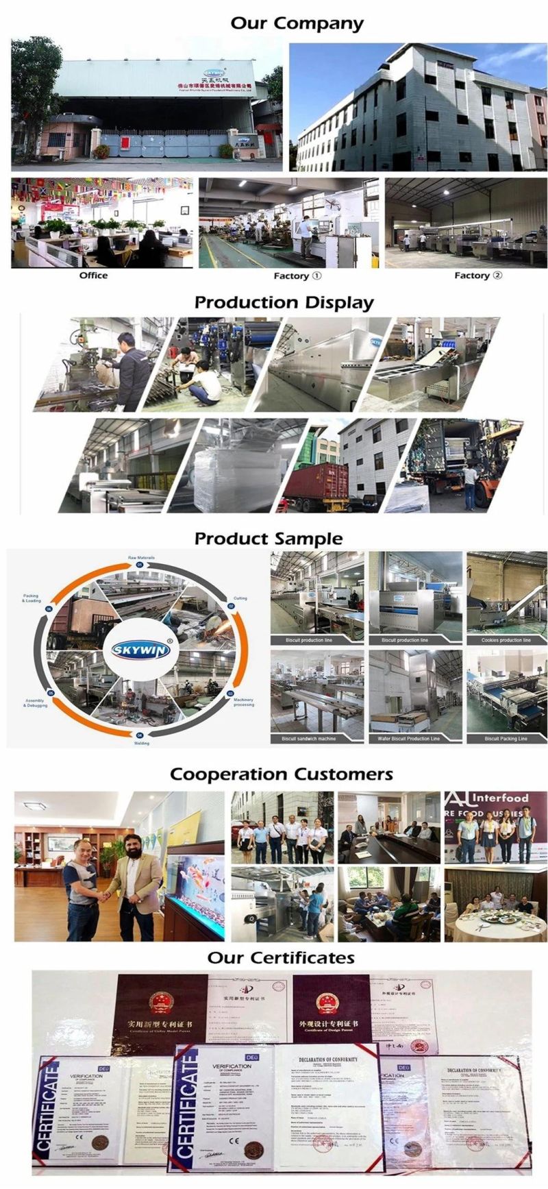 Cookie Maker Production Line Soft Biscuit Making Machine