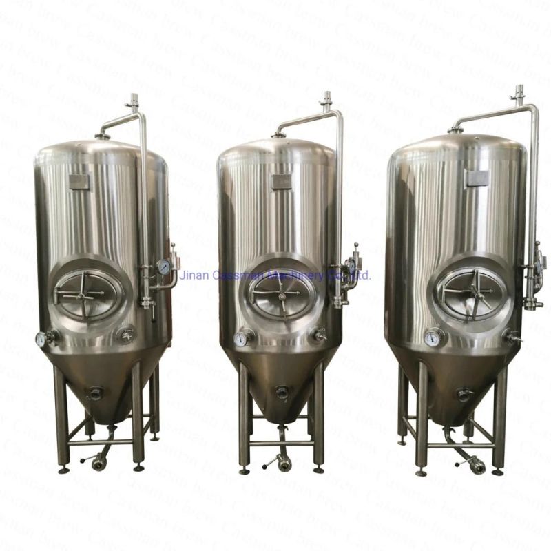 Cassman 500L Beer Conical Fermentation Tank with Dimple Cooling Jacket