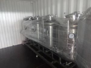 300L Hotel Micro Beer Brewery Equipment with Red Copper Brewhouse System