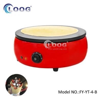 Ce Approved Kitchen Equipment Nonstick Pan 220V Electric Snack Maker Pancake Griddle ...