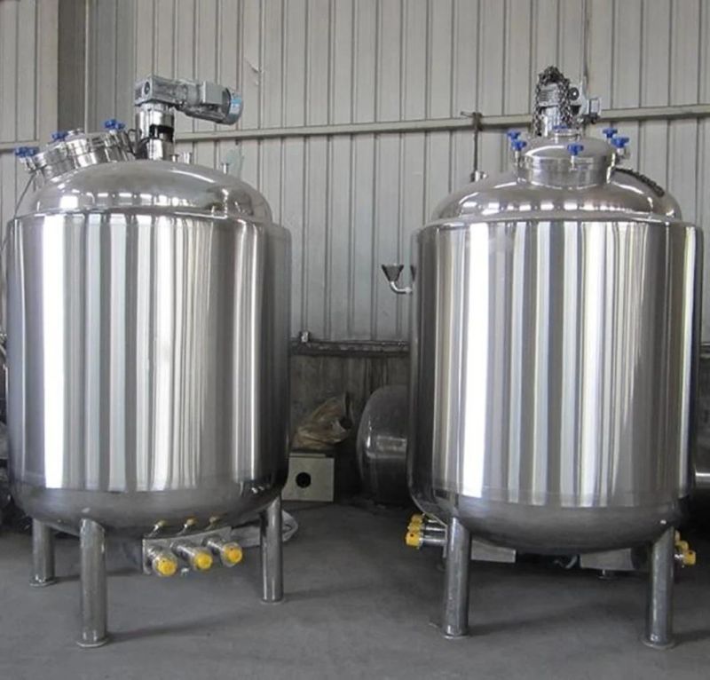 Double Wall Stainless Stee Mixing Heating Buffer Tank