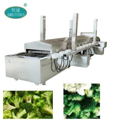 Broccoli Cooking Machine IQF Vegetables Food Processing Line