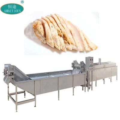 Conveyor Belt Blancher and Boiling Machine Chicken Blanching Machine
