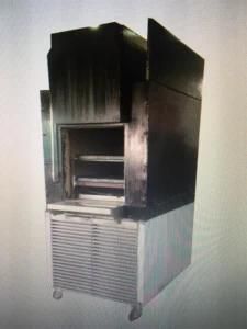 Customized High Quality Catering Equipment Wood Fire Smoke Oven