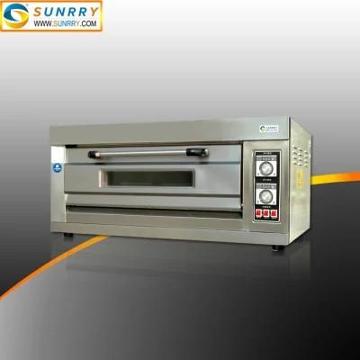 Professional High Efficiency 1 Deck 2 Trays Electric Cookin Deck Oven