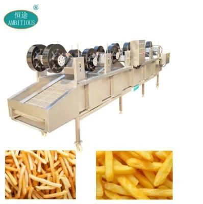 Vegetable Dehydrator Dry Machine Continuous French Fries Cooling Machine
