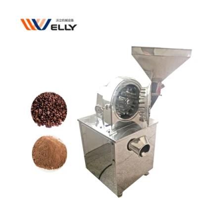 Well Designed Almond Coffee Bean Cassava Chilli Grinder Grinding Machine Feeding Size ...
